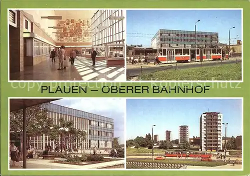 Plauen Vogtland Oberer Bahnhof Karpf Oelsnitz Schwabe Reichenbach Raddatz Kat. Plauen