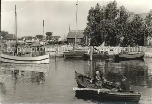 Neuendorf Hiddensee Der Hafen Kat. Insel Hiddensee