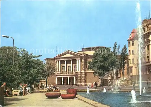 Halle Saale Theater des Friedens Kat. Halle