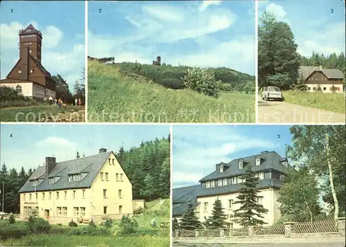 Baerenstein Annaberg Buchholz Handwerker Erholungsheim HO Gaststaette  Kat. Baerenstein