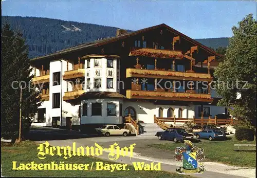 Lackenhaeuser Niederbayern Bergland Hof  Kat. Neureichenau