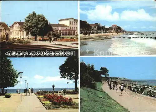 Kuehlungsborn Ostseebad Ortsansichten Strand Park Kat. Kuehlungsborn