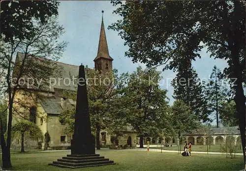 Traunstein Oberbayern Kriegergedaechtniskirche Kat. Traunstein