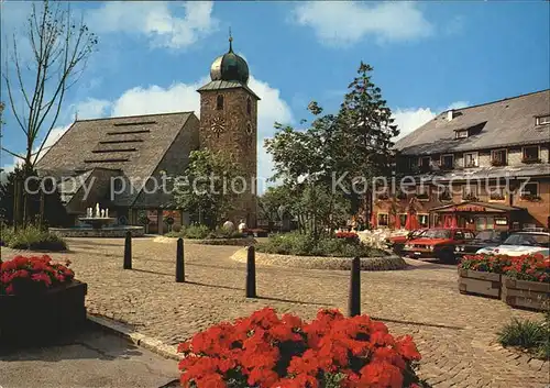 Schluchsee Kirchplatz Kat. Schluchsee