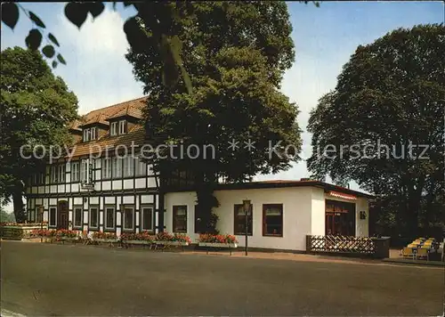 Osterkappeln Altdeutscher Gasthof Zu den drei Linden Kat. Ostercappeln