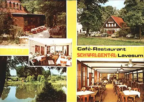 Lavesum Restaurant Haus Schwalbental  Kat. Haltern am See