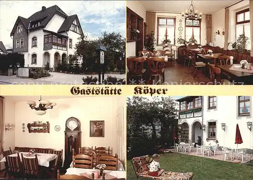 Wenholthausen Gaststaette Koeper Kat. Eslohe (Sauerland)