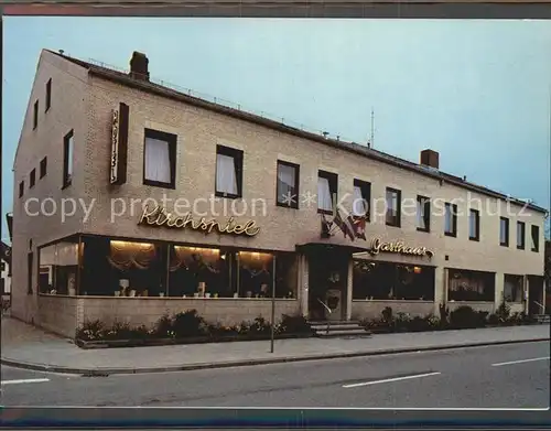 Nortorf Neumuenster Hotel Kirchspiel Aufklappkarte  Kat. Nortorf