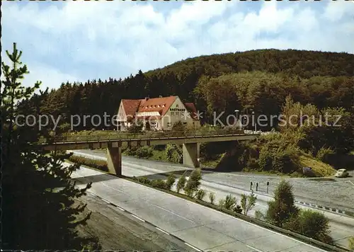 Rimberg Bad Hersfeld Autobahn Rasthaus Kassel Frankfurt  Kat. Bad Hersfeld