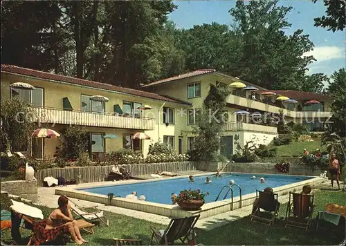 Ambach Starnbergersee Sanatorium Dr. Wiedemann Spezialklinik Kat. Starnberg