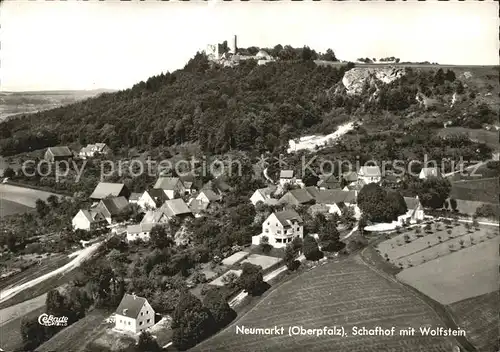 Neumarkt Oberpfalz Fliegeraufnahme Schafhof Wolfstein  Kat. Neumarkt i.d.OPf.