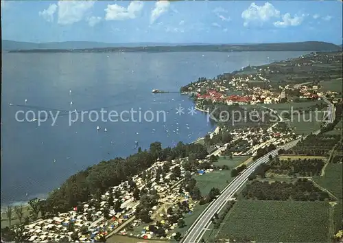 Hagnau Bodensee Fliegeraufnahme Kat. Hagnau am Bodensee