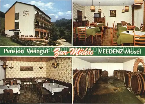 Veldenz Pension Weingut Zur Muehle  Kat. Veldenz