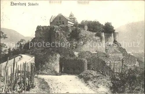 Ebernburg Suedseite Kat. Bad Muenster am Stein Ebernburg