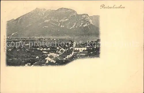 Partenkirchen Panorama Alpenblick Kat. Garmisch Partenkirchen