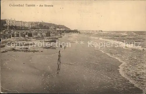 Bansin Ostseebad Strand Kat. Heringsdorf