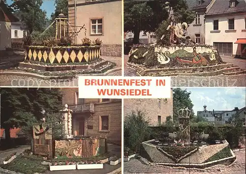 Wunsiedel Brunnenfest  Kat. Wunsiedel