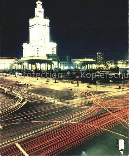 Warszawa Palac Kultury i Nauki Kat. Warschau Polen