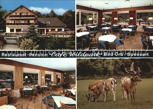 Bad Orb Restaurant Cafe Wildpark Reh Kat. Bad Orb