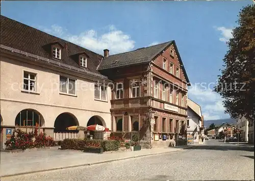 Weidenberg Gasthof Zur Post  Kat. Weidenberg