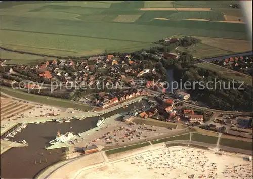 Neuharlingersiel Fliegeraufnahme Kat. Neuharlingersiel