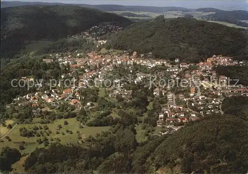 Lindenfels Odenwald Fliegeraufnahme Kat. Lindenfels