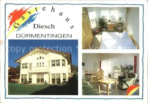 Duermentingen Gaestehaus Diesch Gaestezimmer Kat. Duermentingen