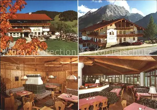 Ramsau Berchtesgaden Hotel Gasthof Nutzkaser Gastraeume Kachelofen Kat. Ramsau b.Berchtesgaden