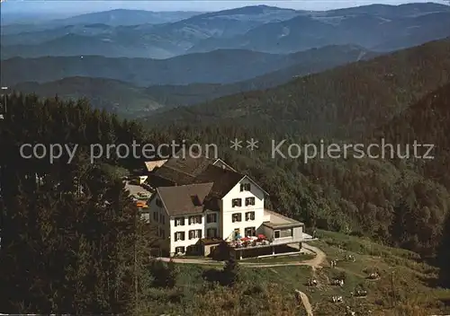 Badenweiler Hotel Hochblauen Fliegeraufnahme Kat. Badenweiler