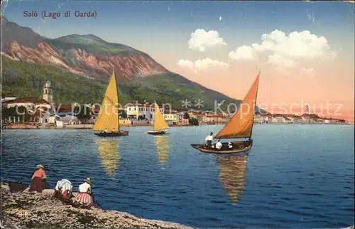 Salo Lago di Garda Teilansicht  Kat. 