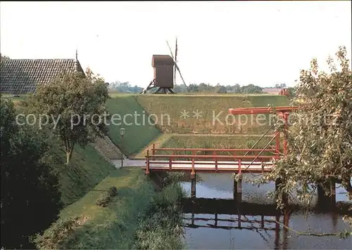 Bourtange Bewegliche Bruecke Kat. Westerwolde