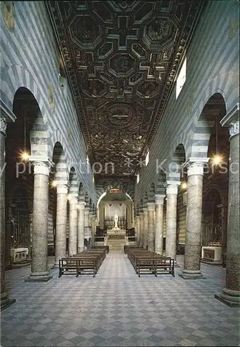 Volterra Kathedrale Innenansicht Kat. Italien