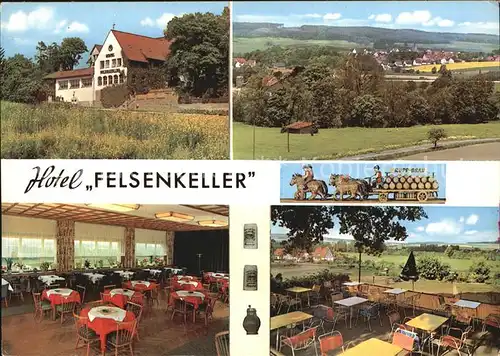 Lauenau Hotel Felsenkeller  Kat. Lauenau