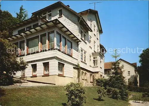 Bad Sachsa Harz Erholungsheim Haus Bergsegen  Kat. Bad Sachsa