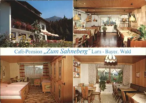 Lam Oberpfalz Cafe Zum Sahneberg  Kat. Lam