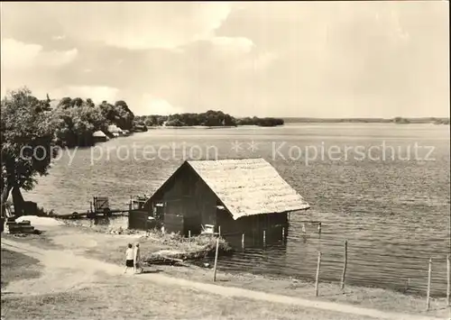 Zarrentin Fischerhaus am Schaalsee  Kat. Zarrentin Schaalsee