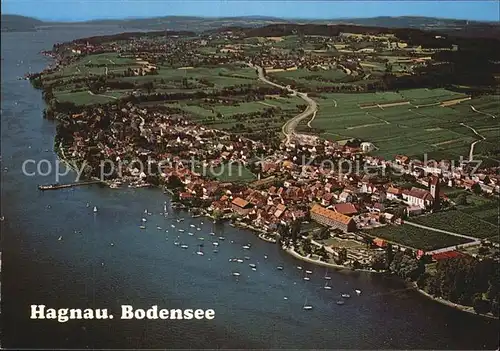 Hagnau Bodensee Fliegeraufnahme Kat. Hagnau am Bodensee