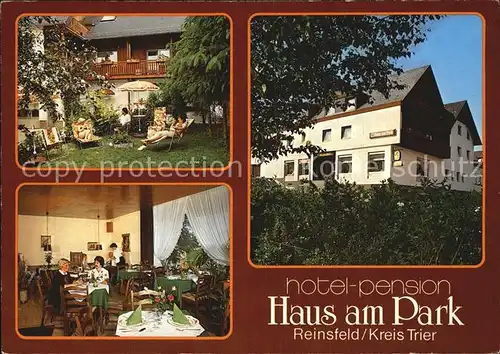 Reinsfeld Hunsrueck Hotel Haus am Park  Kat. Reinsfeld