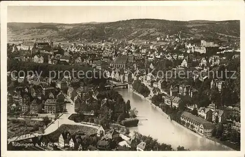 Tuebingen Flugaufnahme Kat. Tuebingen