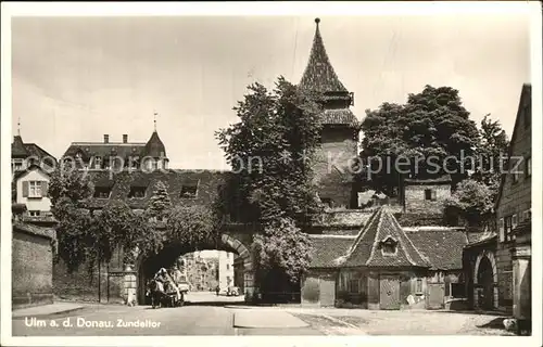 Ulm Donau Zundeltor Kat. Ulm