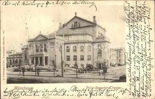 Muenchen Prinz Regenten Theater Kat. Muenchen