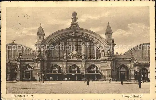 Frankfurt Main Hauptbahnhof Kat. Frankfurt am Main