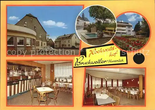 Bruchweiler Birkenfeld Gasthof Pension Hochwaldhof Gastraeume Kat. Bruchweiler