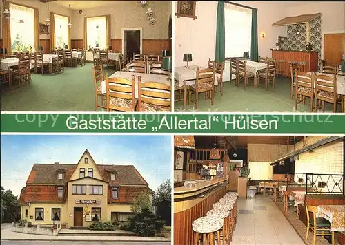 Huelsen Aller Gaststaette Allertal Gastraeume Bar Kat. Doerverden