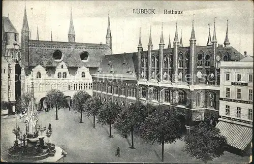 Luebeck Rathaus Kat. Luebeck