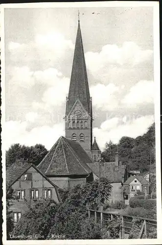 Lauenburg Elbe Kirche Kat. Lauenburg  Elbe