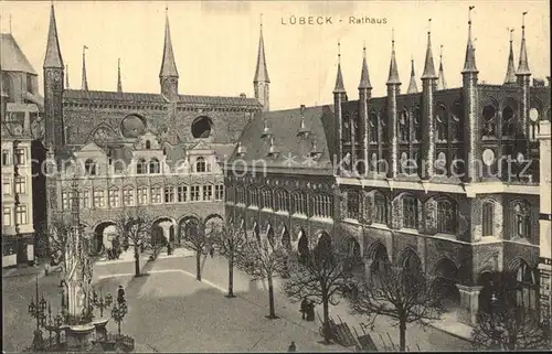 Luebeck Rathaus Kat. Luebeck