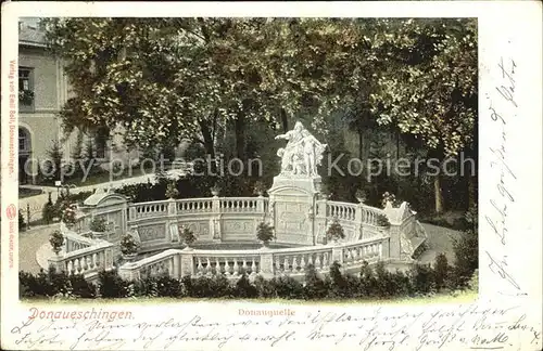 Donaueschingen Brunnen Kat. Donaueschingen