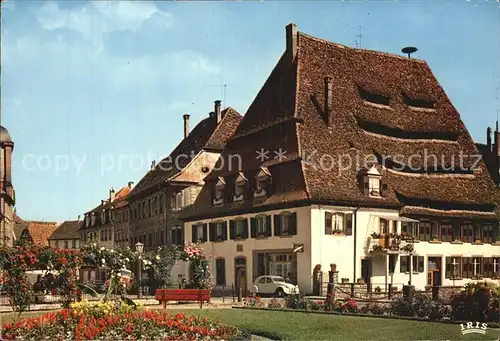 Wissembourg La Maison du Sel datant de 1448 Kat. Wissembourg