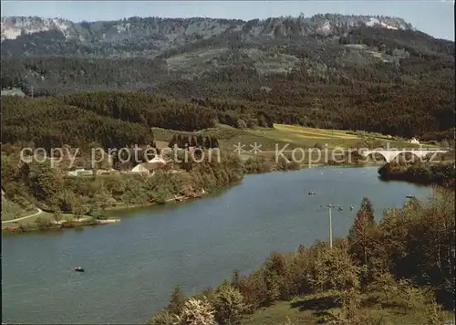 Schoemberg Zollernalbkreis Gasthof Waldschenke Stausee Kat. Balingen